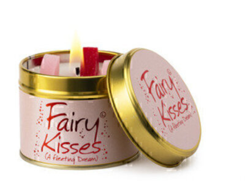 <p>Fairy Kisses - A Fleeting Dream. This one shines with a light and mischievous swirl. Romantic wistful and classic- Notes of Rose Violet and Sweet Neroli and of course some invisible Fairy Magic. Burn Time 35 hours</p>